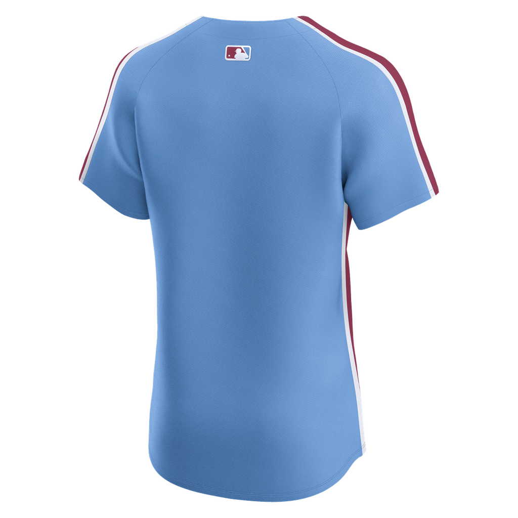 Men's Philadelphia Phillies Light Blue Alternate Elite MLB Baseball Jersey - view 12