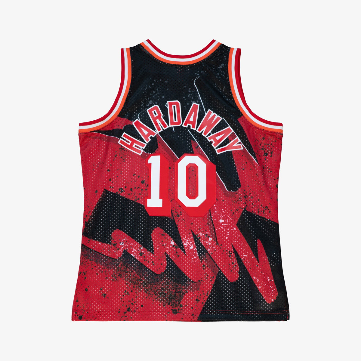 Men's Miami Heat Tim Hardaway 1996 Hyper Hoops Swingman NBA Basketball Jersey - Scarlet - view 4