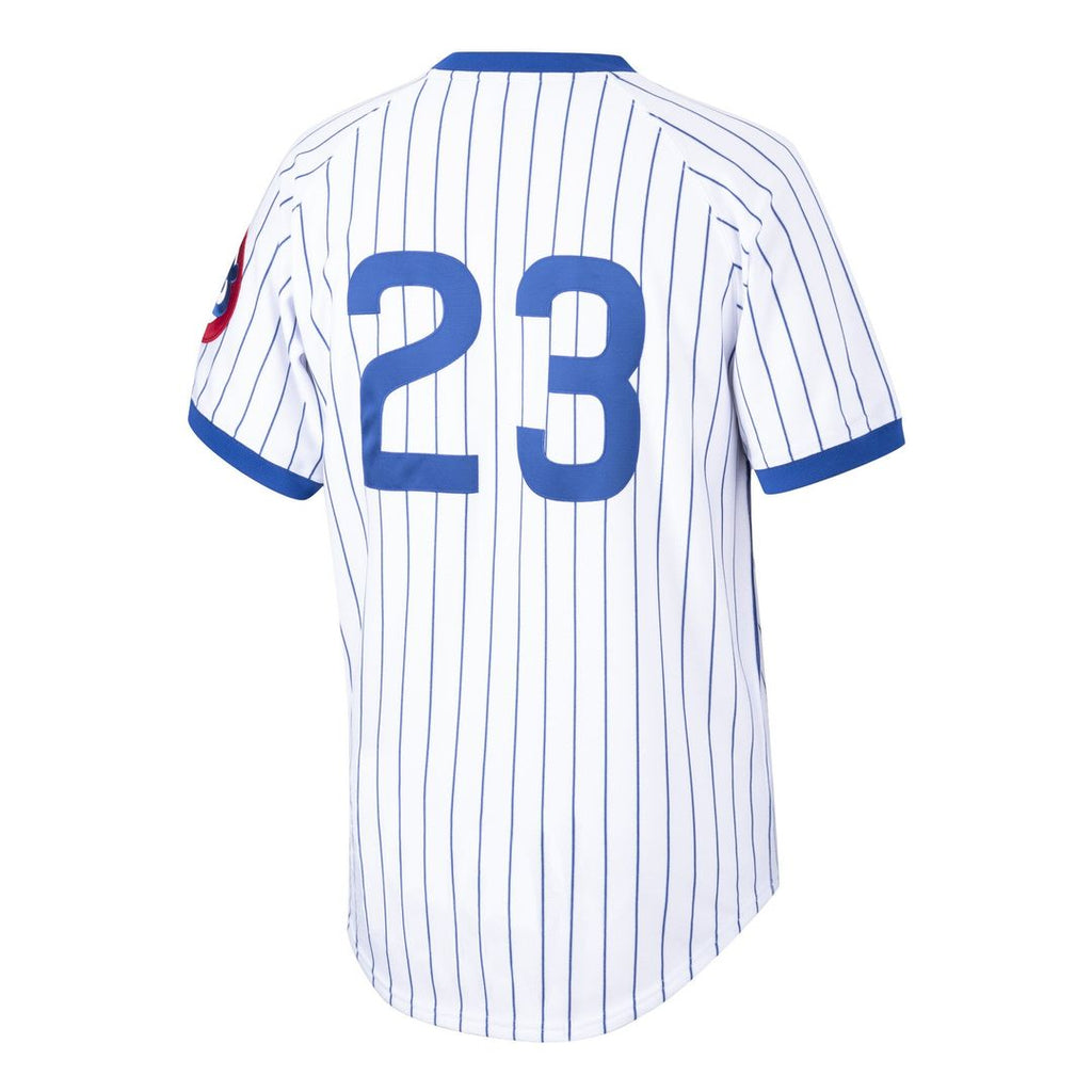 Men's Chicago Cubs Ryne Sandberg White Cooperstown Collection 1987 MLB Baseball Jersey - view 3