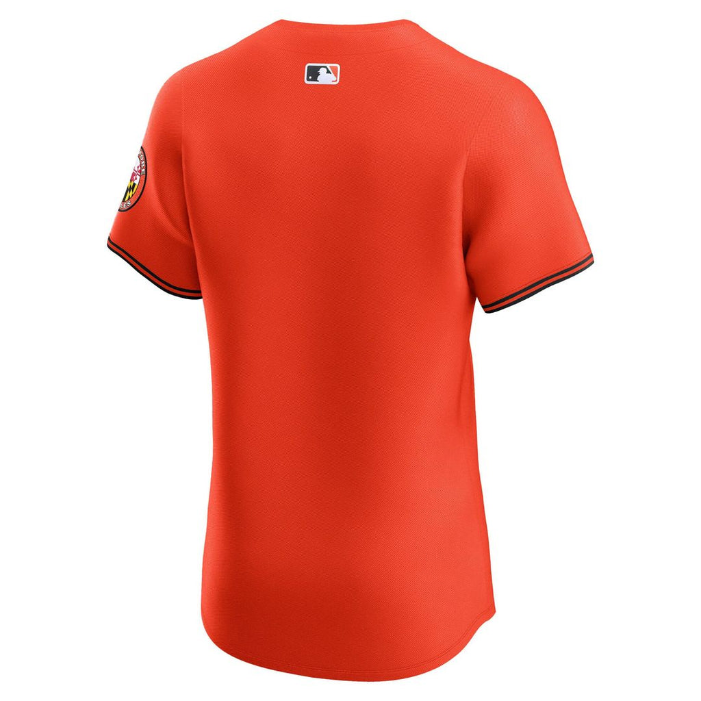 Men's Baltimore Orioles Orange Alternate 2 Elite MLB Baseball Jersey - view 6