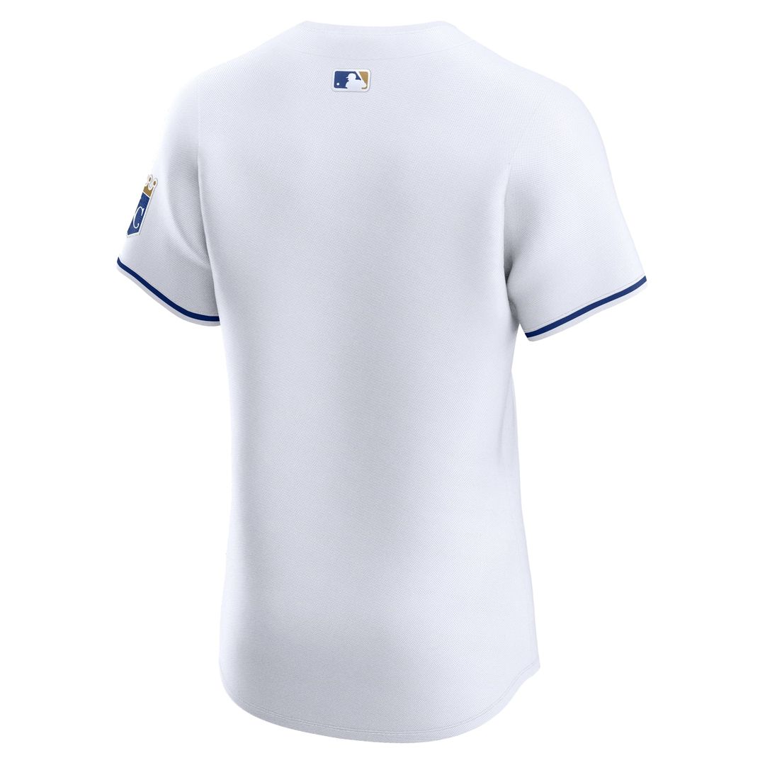 Men's Kansas City Royals Gray Road Elite Patch MLB Baseball Jersey - view 9