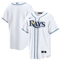 Men's Tampa Bay Rays White Home Replica MLB Baseball Jersey - view 1