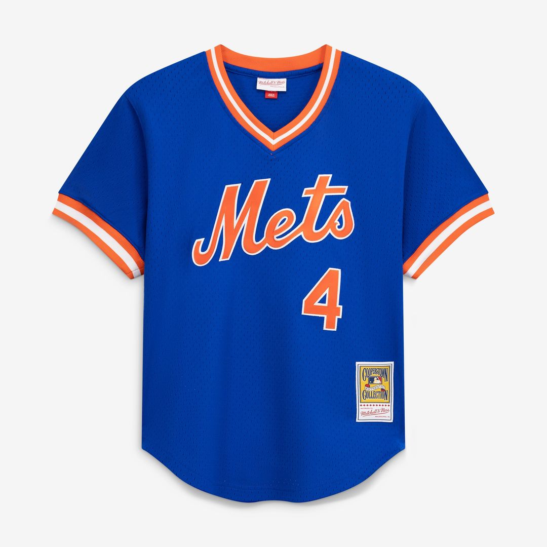 Men's New York Mets Lenny Dykstra Royal Batting Practice MLB Baseball Jersey - view 2
