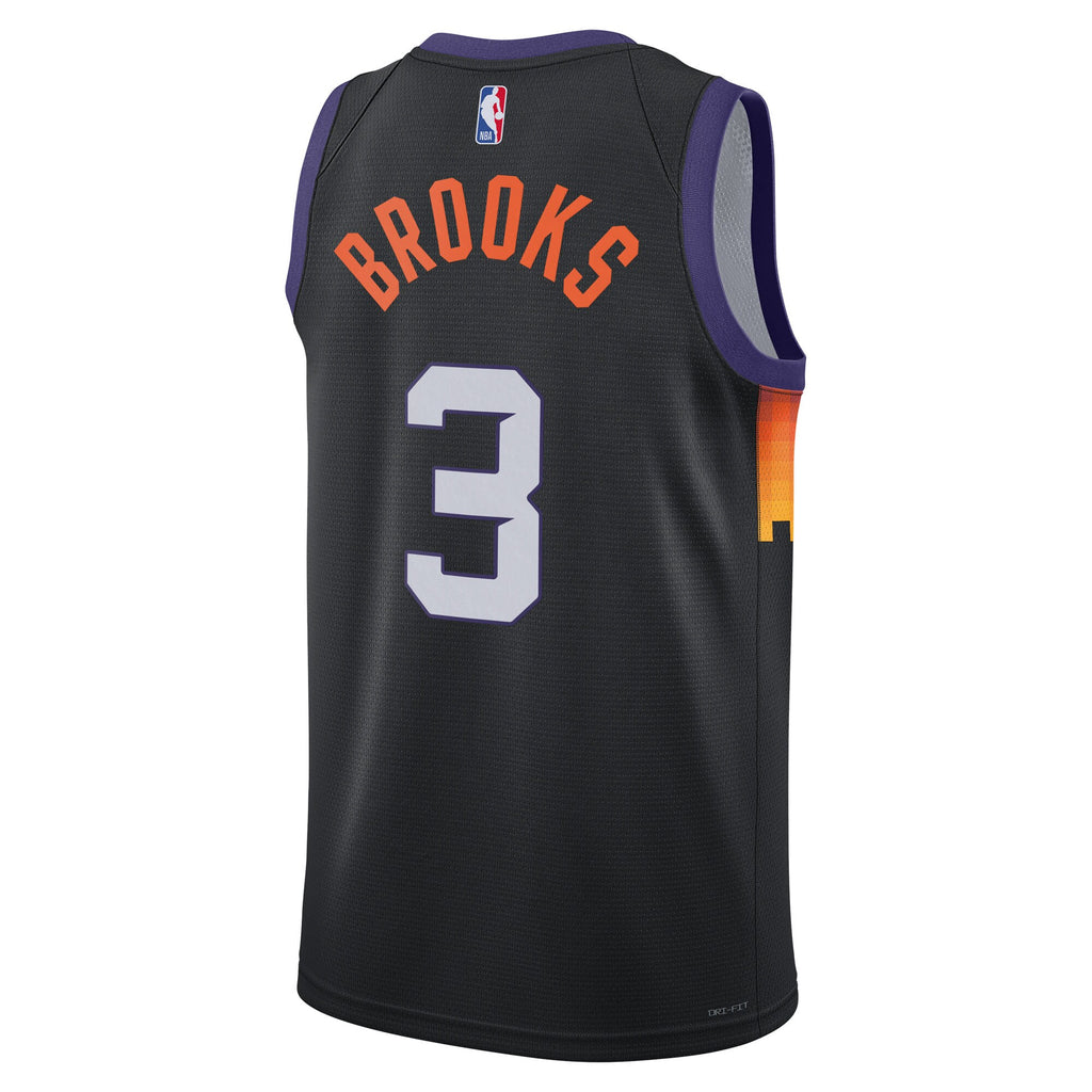 Unisex Dillon Brooks Phoenix Suns 2025/26 City Edition Swingman NBA Basketball Jersey - Black - view 4