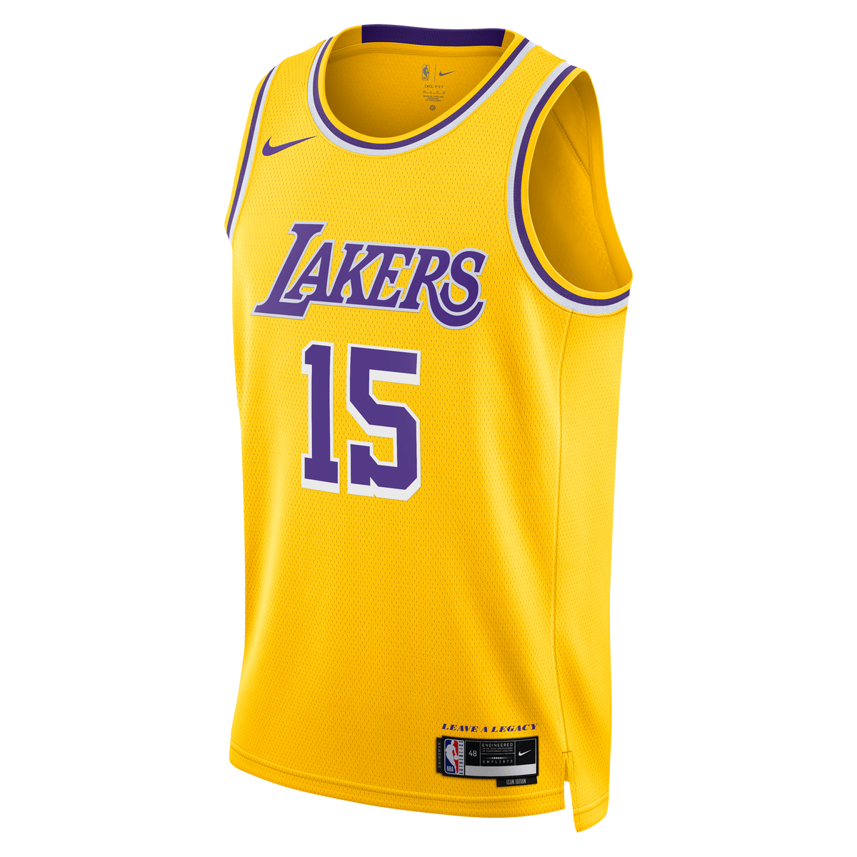 Unisex Austin Reaves Los Angeles Lakers Icon Edition Swingman NBA Basketball Jersey - Gold - view 3