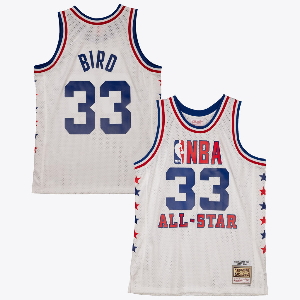 Men's NBA Larry Bird 1985 All-Star Swingman Jersey - White - view 1