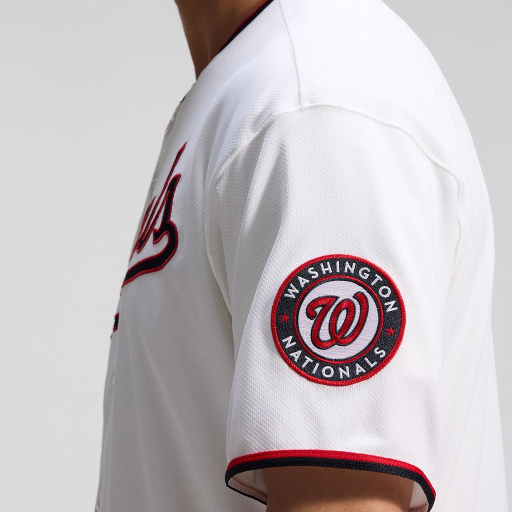 Men's Washington Nationals Navy Alternate MLB Baseball Jersey - view 16