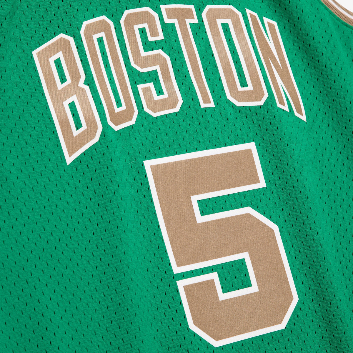 Men's Boston Celtics Kevin Garnett 2007 Swingman NBA Basketball Jersey - Kelly Green - view 5