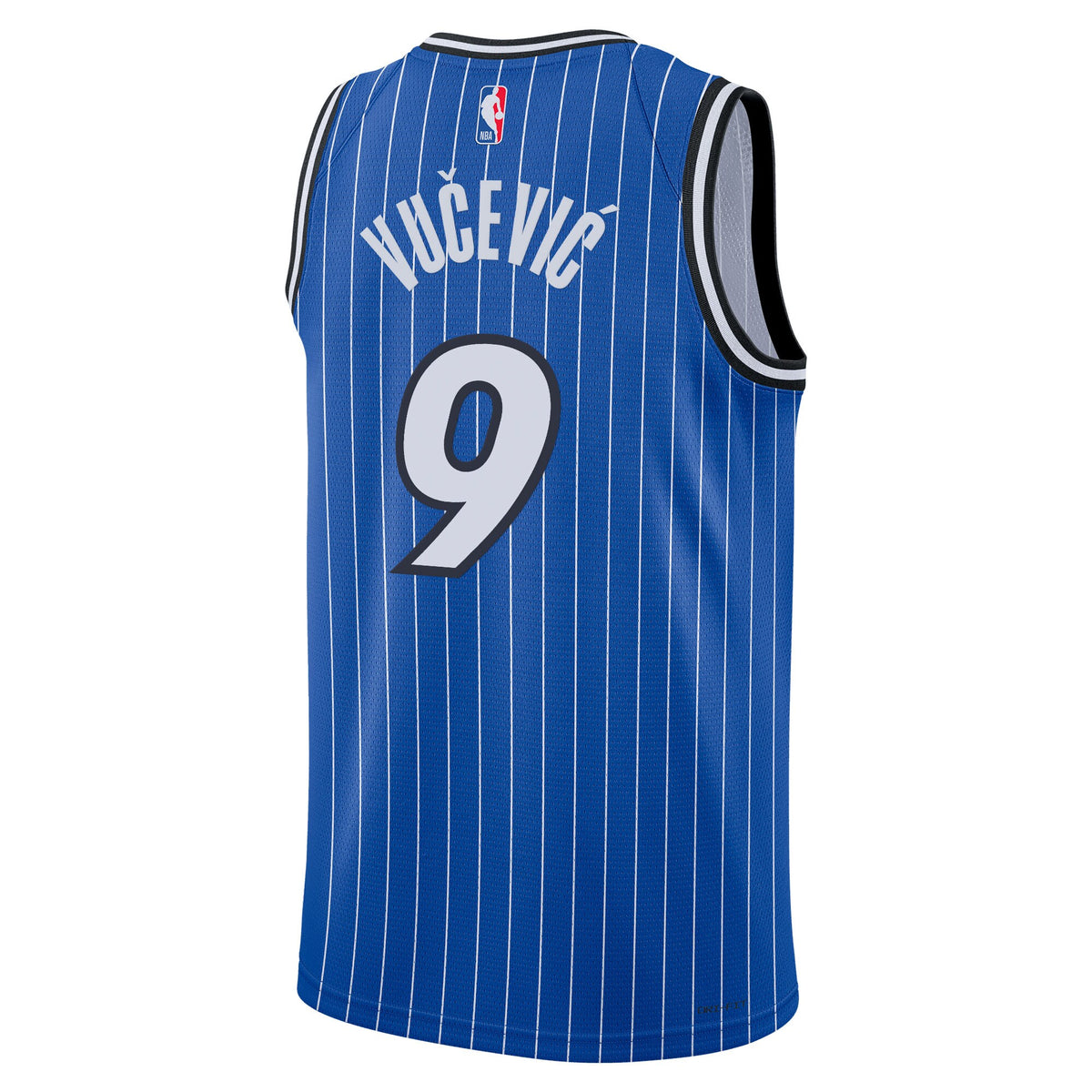 Unisex Nikola Vučević Orlando Magic Icon Edition Swingman NBA Basketball Jersey - Blue - view 4