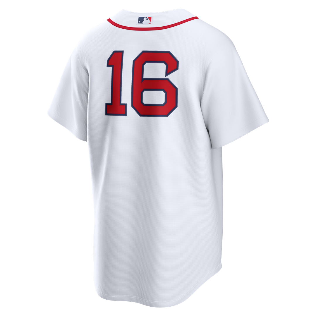 Men's Boston Red Sox Jarren Duran White Home Replica MLB Baseball Jersey - view 3
