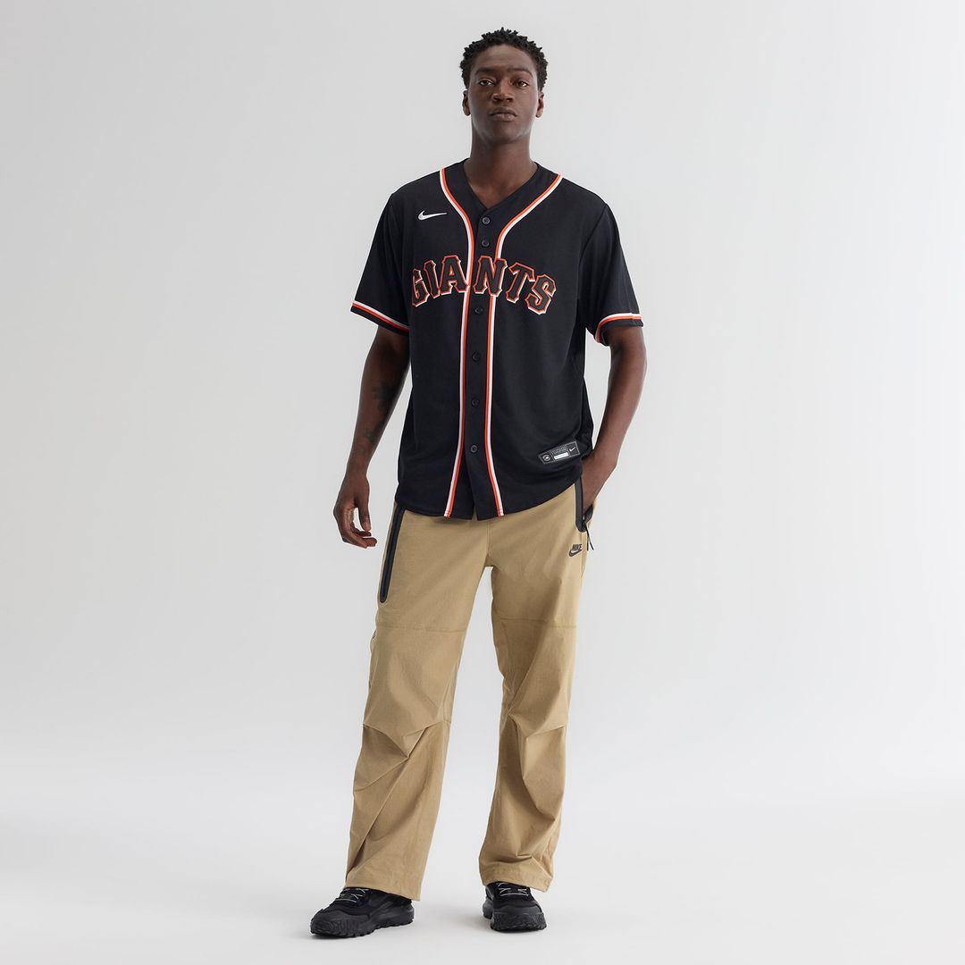 Men's San Francisco Giants Jung Hoo Lee Fashion Replica Black Out MLB Baseball Jersey - view 5