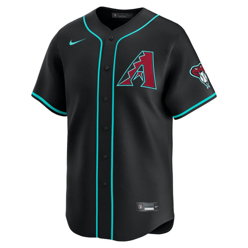 Men's Arizona Diamondbacks Ketel Marte Black Alternate Limited MLB Baseball Jersey - view 2