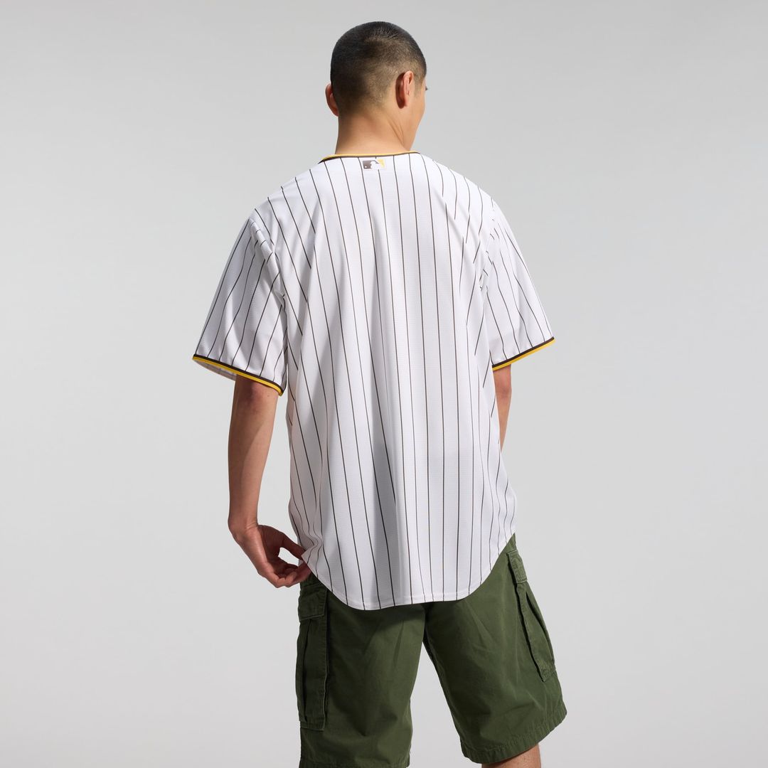 Men's San Diego Padres White Home Replica MLB Baseball Jersey - view 6