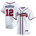 Men's Atlanta Braves Sean Murphy White Home Limited MLB Baseball Jersey - view 1