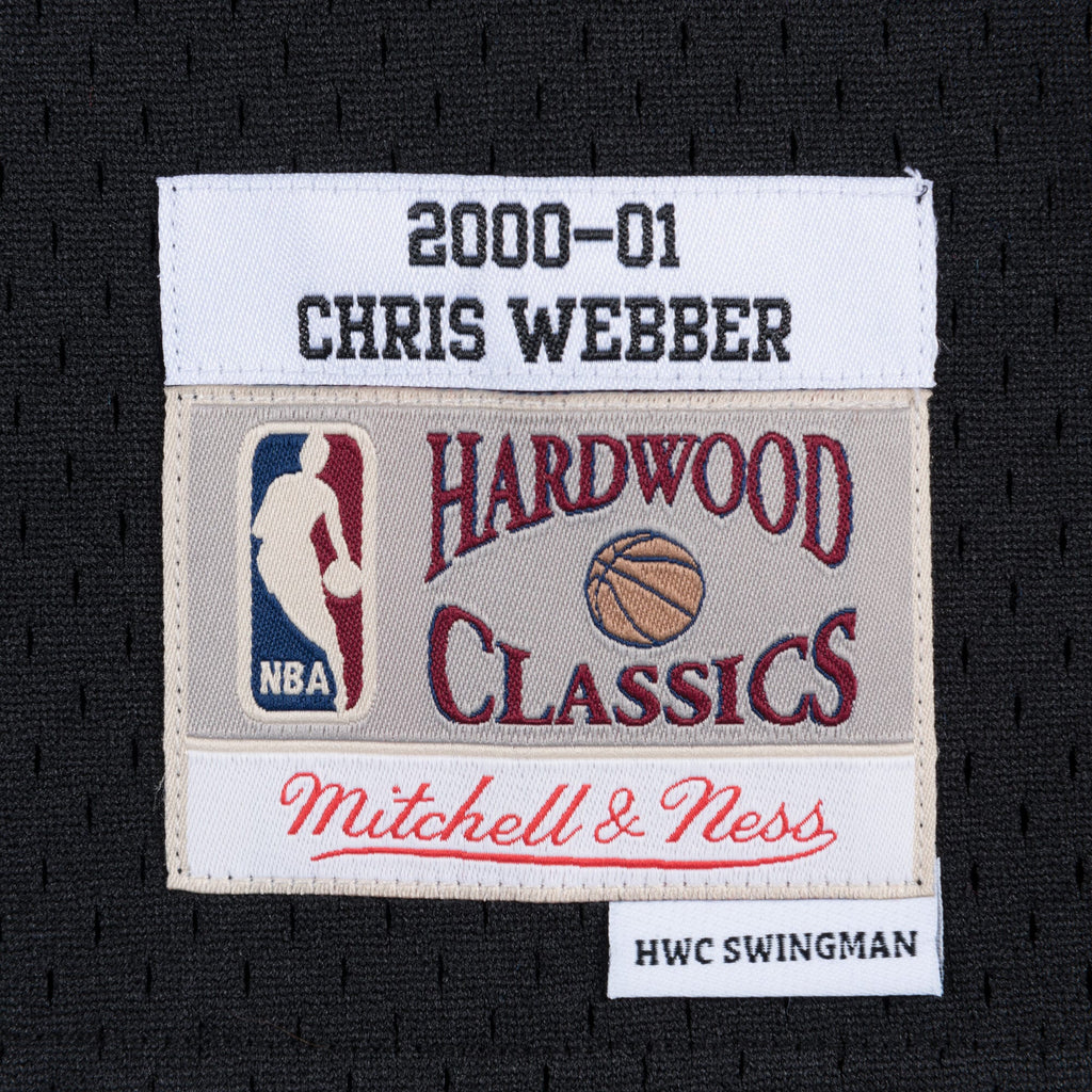 Men's Sacramento Kings Swingman NBA Basketball Jersey Road Chris Webber 2000-01 - view 4