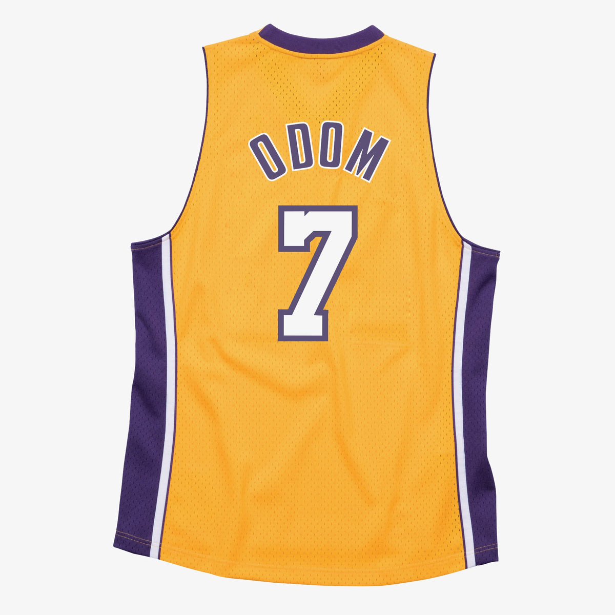 Men's Los Angeles Lakers Swingman NBA Basketball Jersey Lamar Odom 2009-10 - view 3