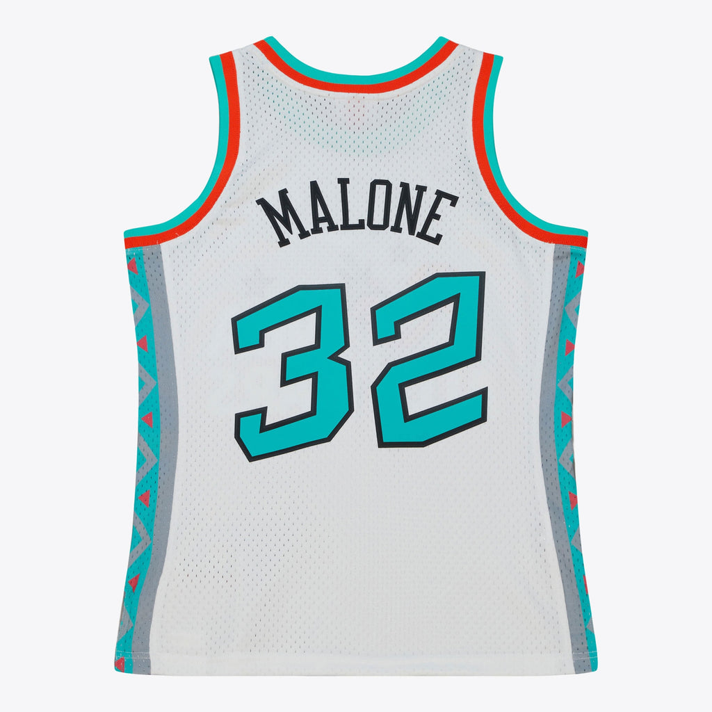 Men's NBA Karl Malone 1996 All-Star Swingman Jersey - White - view 4