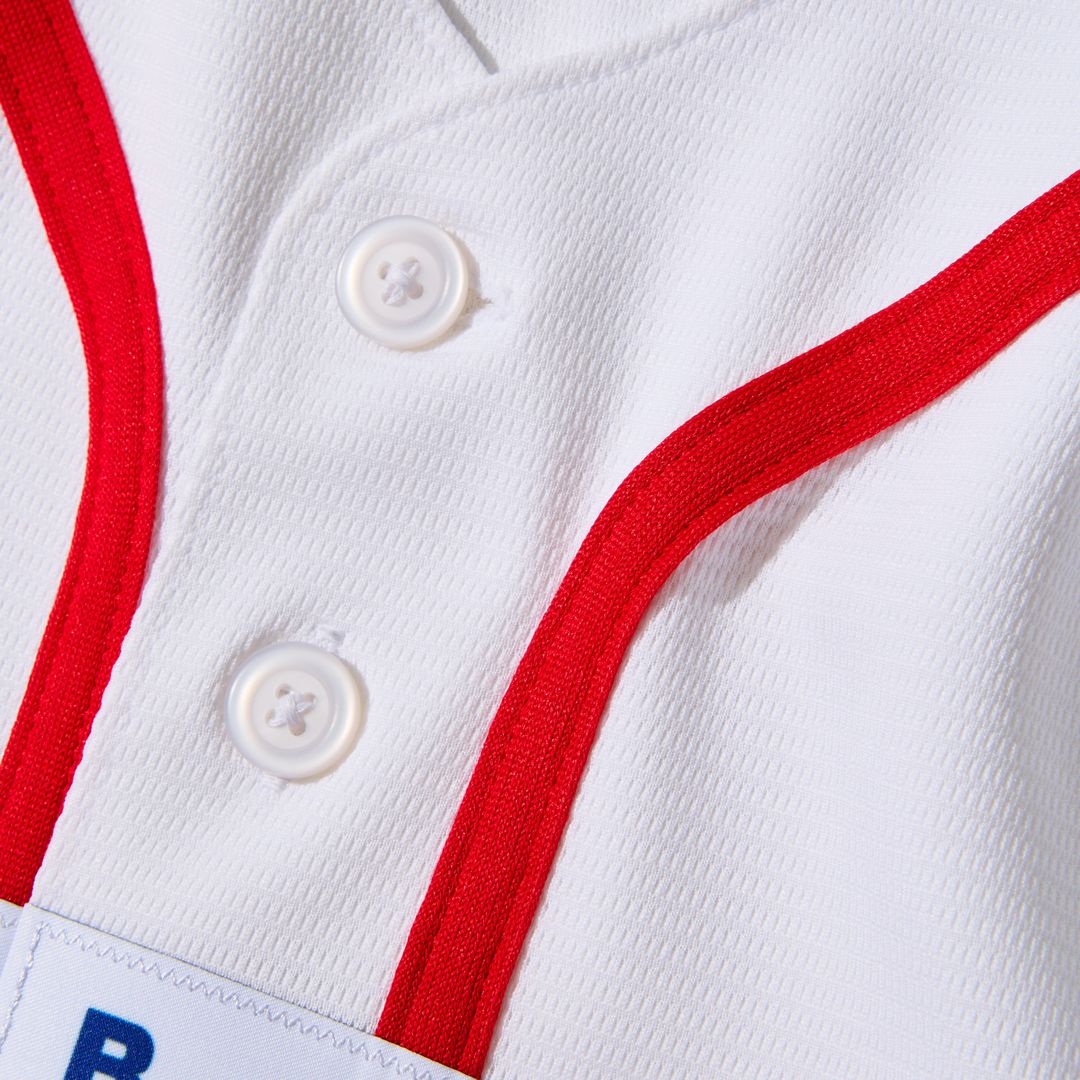 Men's Dominican Republic Baseball White 2026 World Baseball Classic Home Stadium MLB Baseball Jersey - view 7
