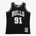 Men's Chicago Bulls Off Court Swingman NBA Basketball Jersey Dennis Rodman 1997 - view 1