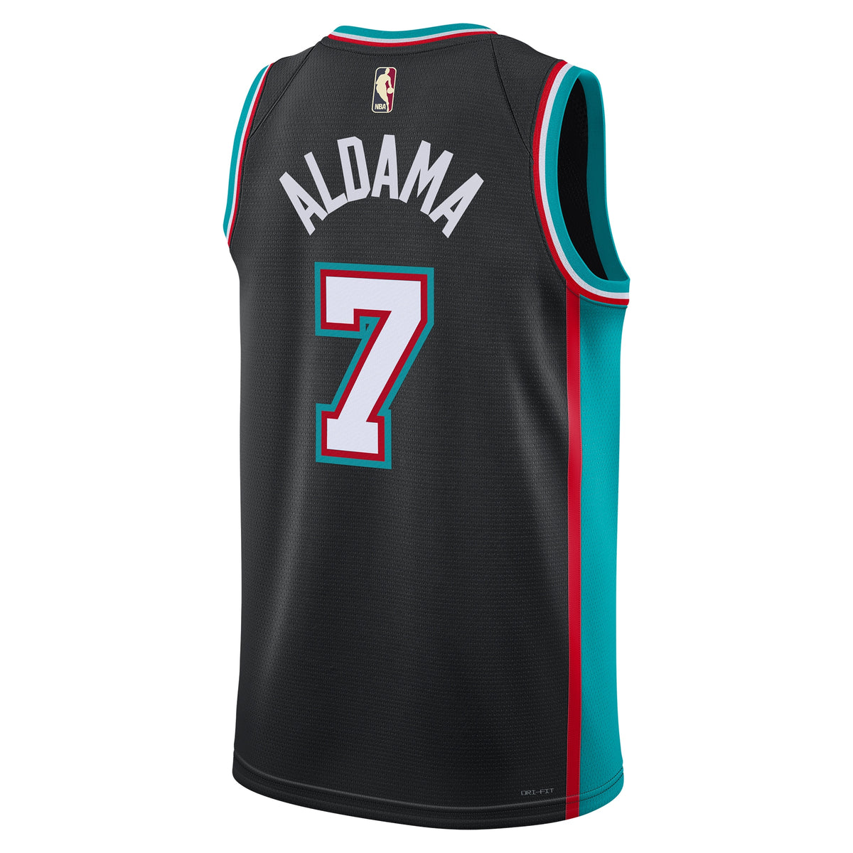 Unisex Santi Aldama Memphis Grizzlies Classic Edition NBA Basketball Jersey - Black - view 4