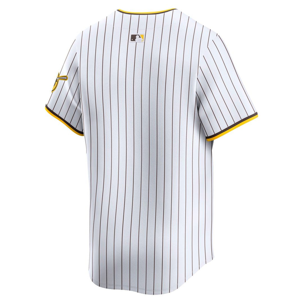 Men's San Diego Padres White Home Limited MLB Baseball Jersey - view 3
