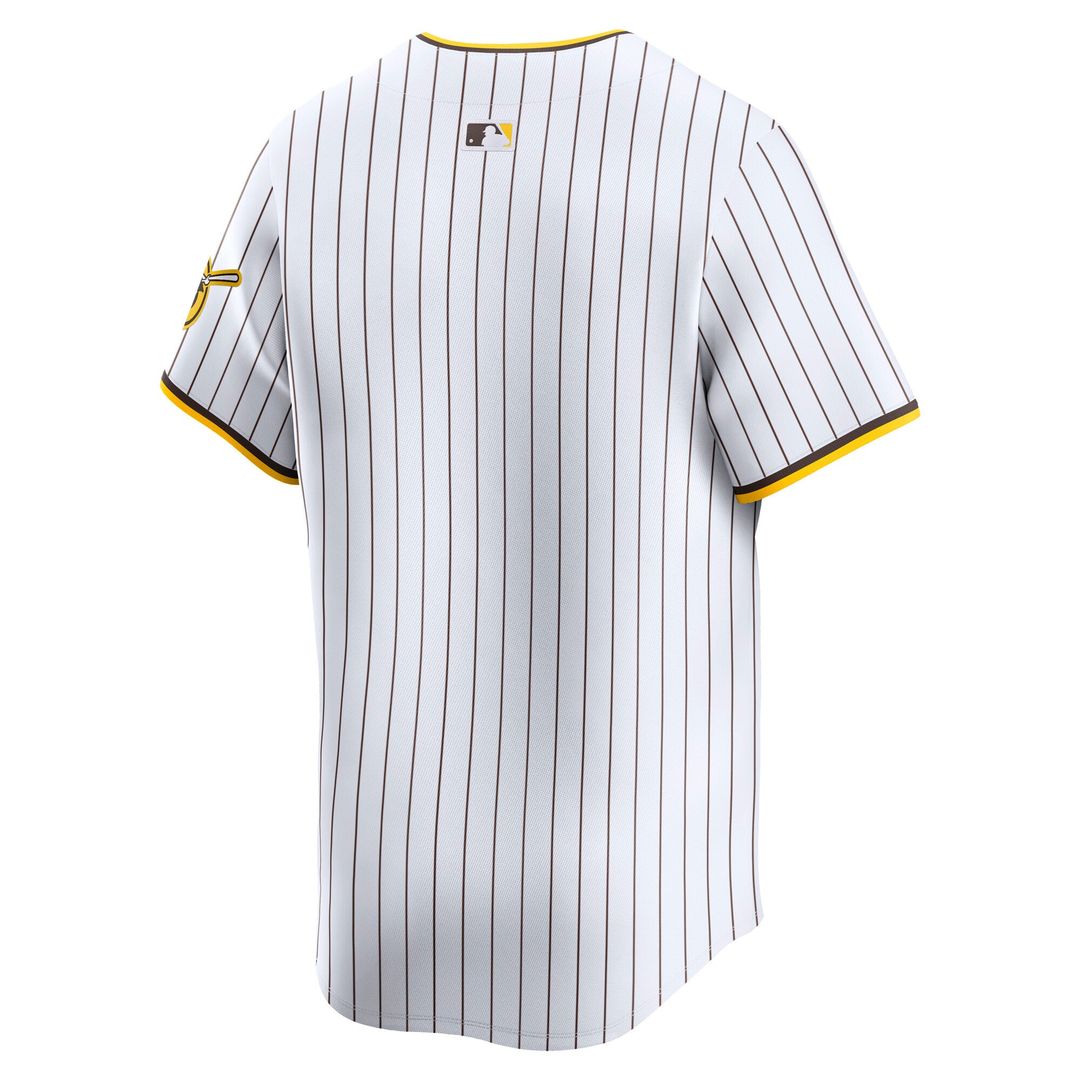 Men's San Diego Padres White Home Limited MLB Baseball Jersey - view 3