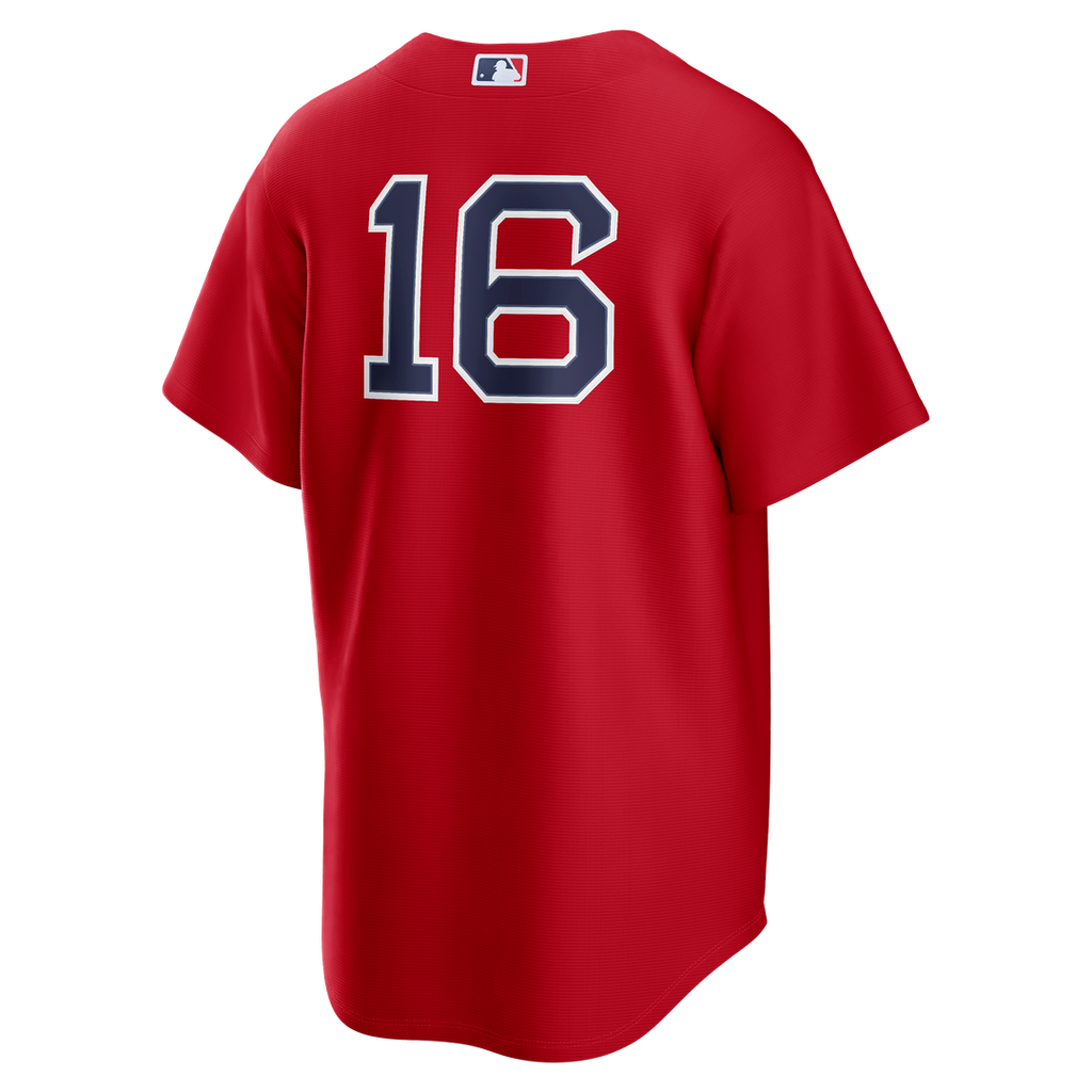 Men's Boston Red Sox Jarren Duran Red Alternate Replica MLB Baseball Jersey - view 3