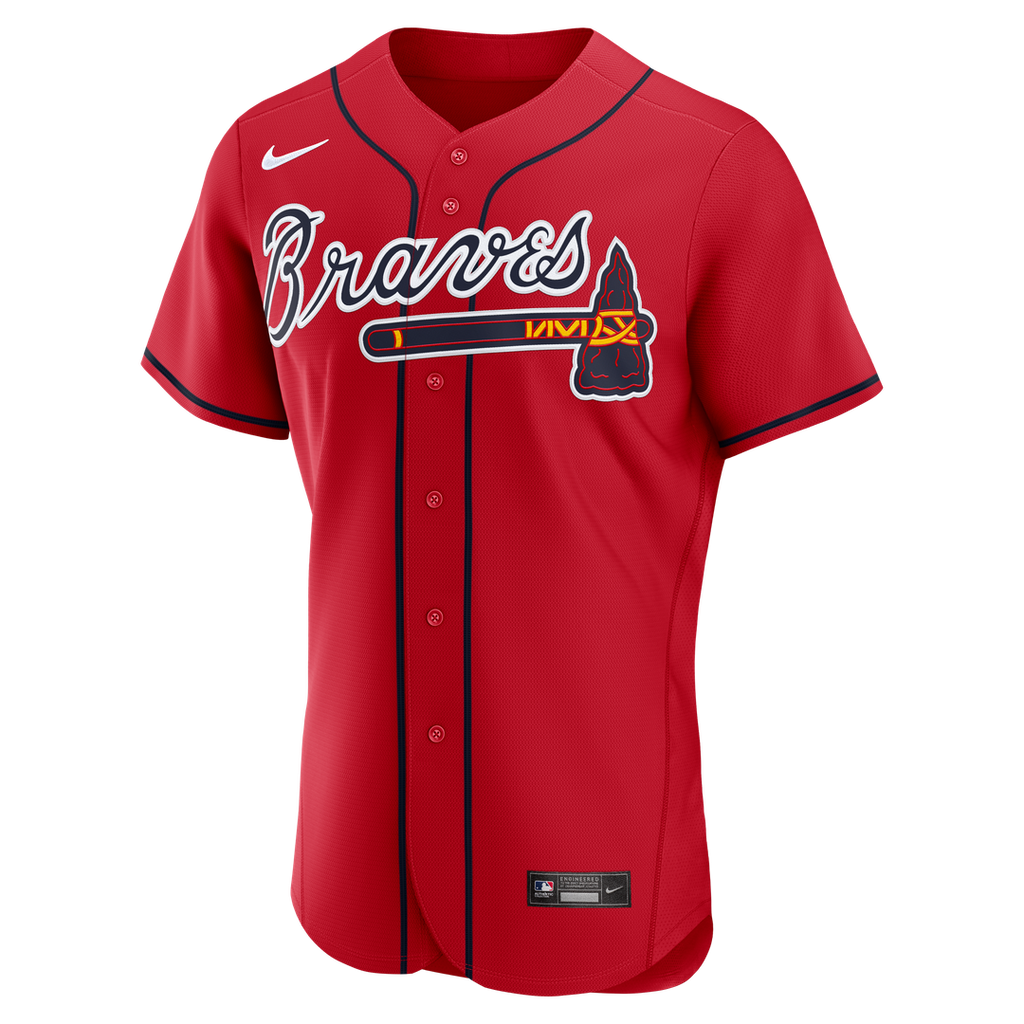 Men's Atlanta Braves Drake Baldwin Navy Alternate MLB Awards Jersey - view 11