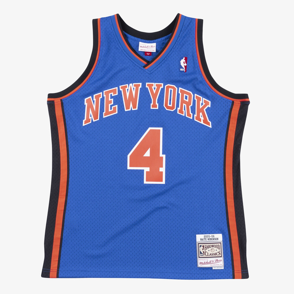 Men's New York Knicks Nate Robinson 2006 Swingman NBA Basketball Jersey - Royal Blue - view 3