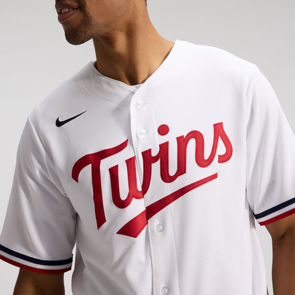 Men's Minnesota Twins Gray Road Replica MLB Baseball Jersey - view 28