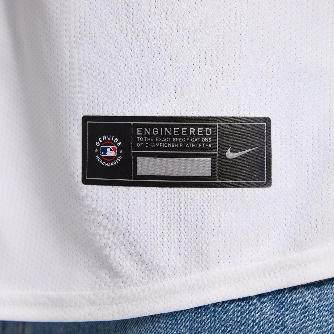 Men's Boston Red Sox White Home Limited MLB Baseball Jersey - view 13