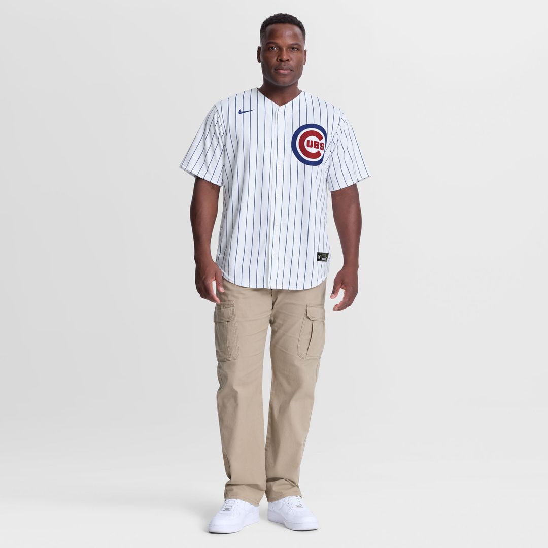 Men's Chicago Cubs Tyrone Taylor White Home Replica MLB Baseball Jersey - view 2