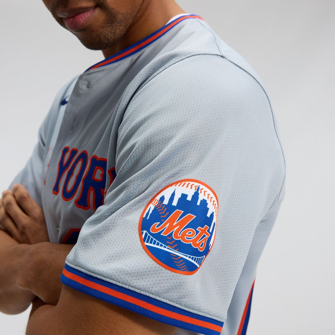 Men's New York Mets Mark Vientos Gray All-Star Limited MLB Baseball Jersey - view 23