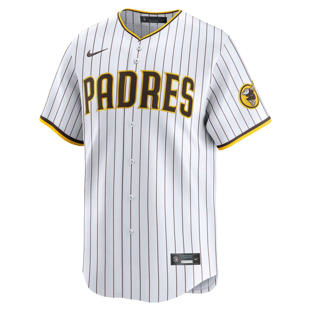 Men's San Diego Padres White Home Limited MLB Baseball Jersey - view 2