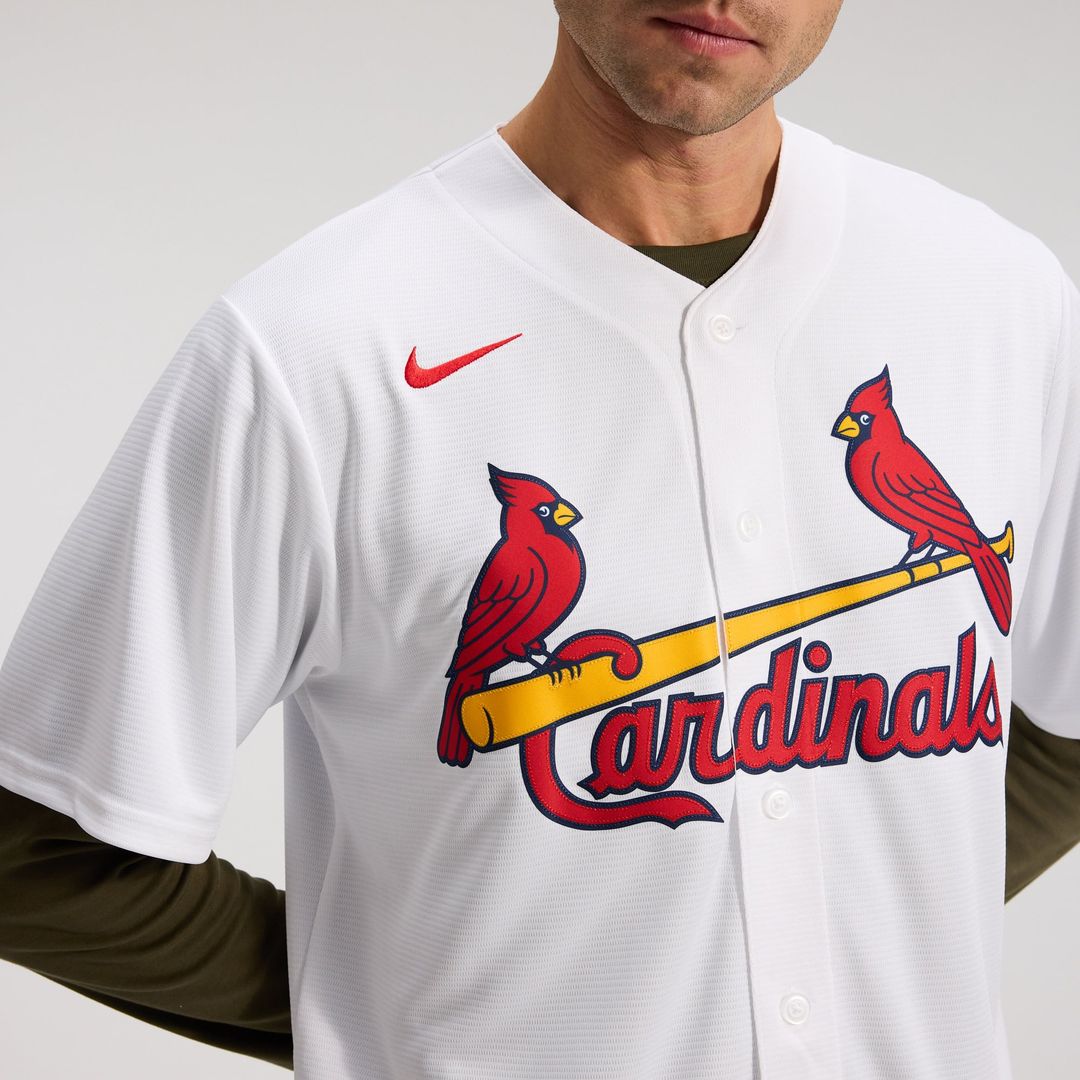 Men's St. Louis Cardinals Masyn Winn White Home Replica MLB Baseball Jersey - view 9