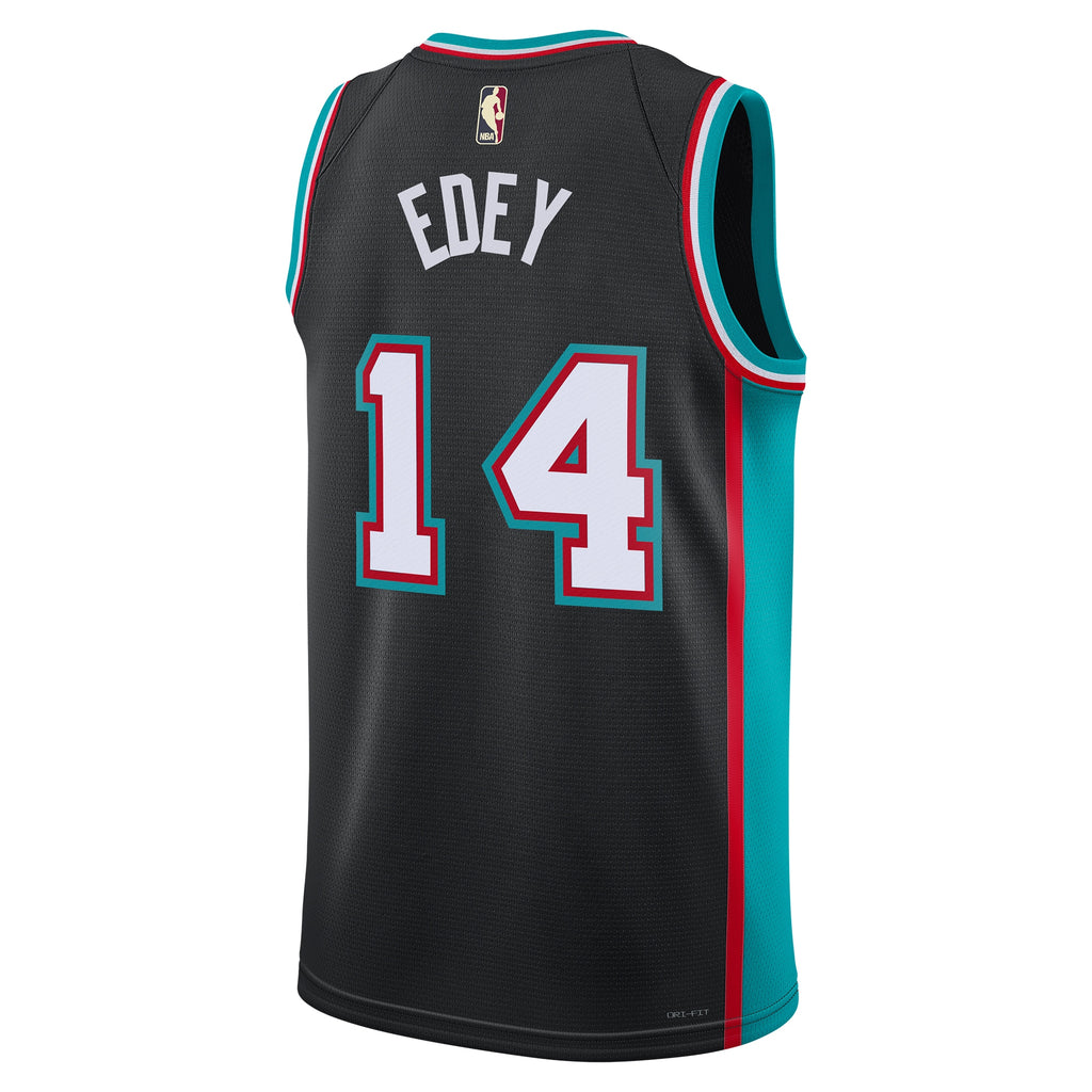 Unisex Zach Edey Memphis Grizzlies Classic Edition NBA Basketball Jersey - Black - view 4