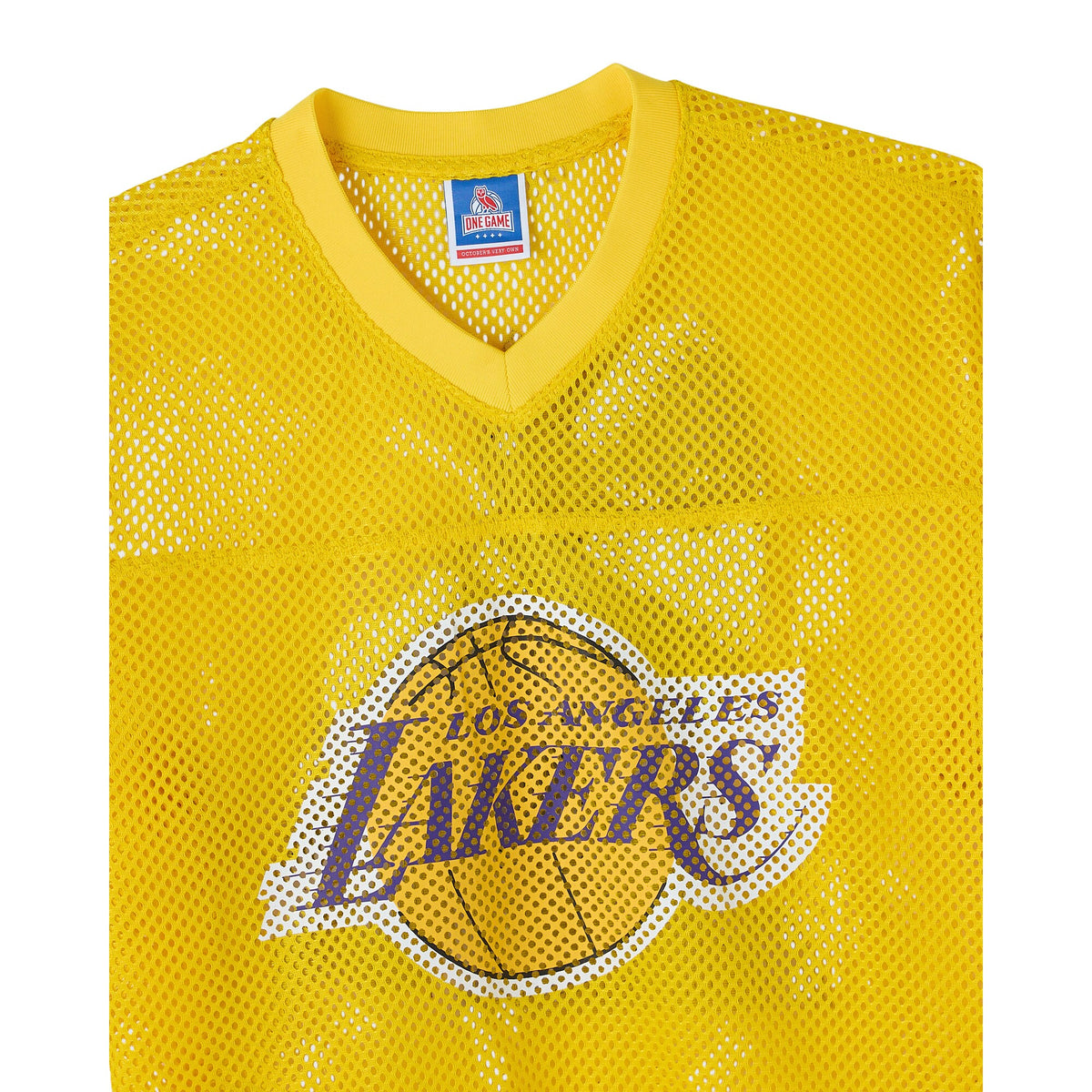 Men's Los Angeles Lakers X Mesh Football NBA Basketball Jersey - view 6