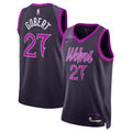 Unisex Rudy Gobert Minnesota Timberwolves 2025/26 City Edition Swingman NBA Basketball Jersey - Black - view 1