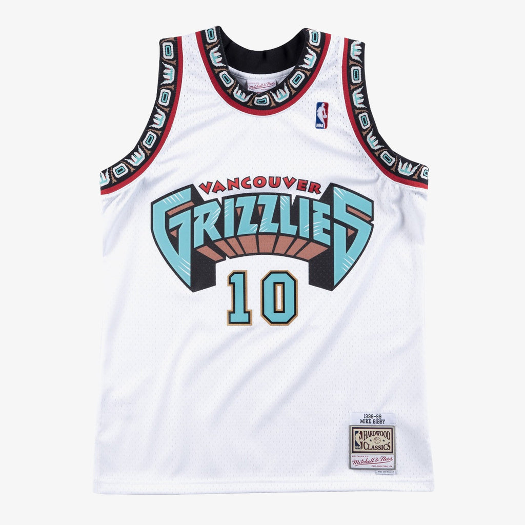 Men's Mike Bibby Vancouver Grizzlies Home Swingman NBA Basketball Jersey - Mens - view 2
