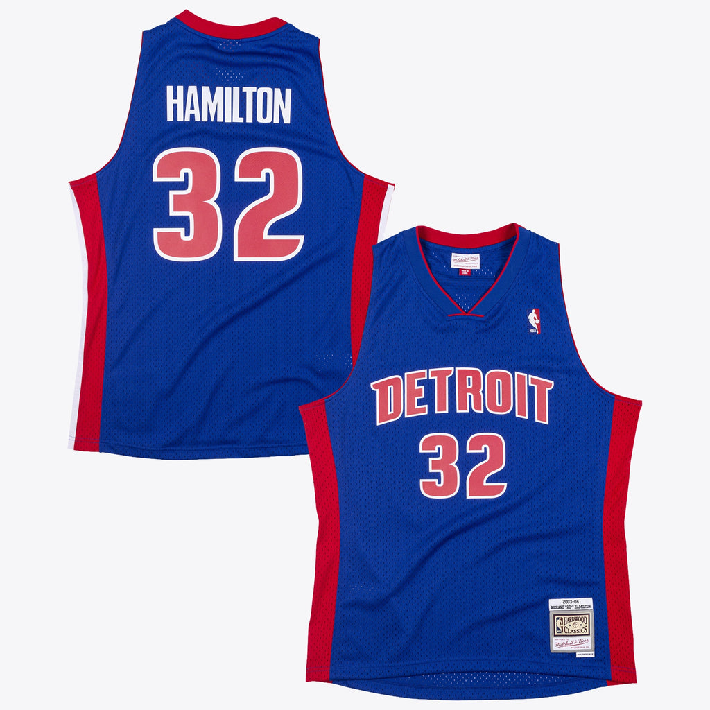 Men's Detroit Pistons Richard Hamilton 2003 Swingman NBA Basketball Jersey - Royal Blue - view 1
