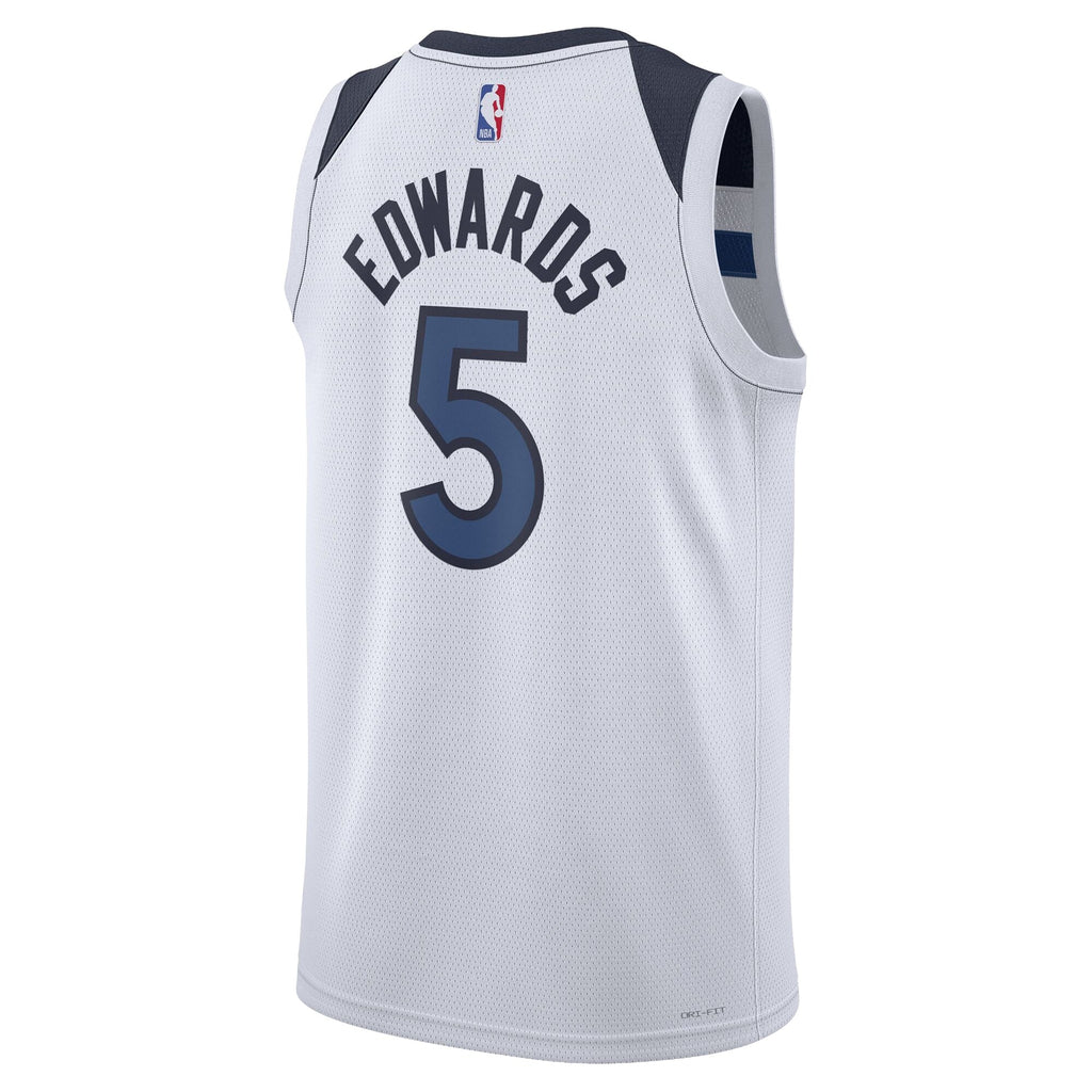 Unisex Anthony Edwards Minnesota Timberwolves Swingman NBA Basketball Jersey - Association Edition - view 4