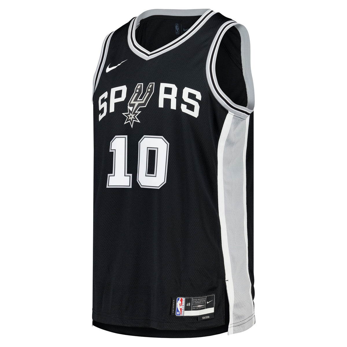 Unisex San Antonio Spurs Icon NBA Basketball Jersey - Jeremy Sochan - view 3