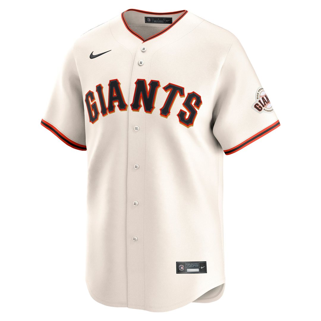Men's San Francisco Giants Willy Adames Cream Home Limited MLB Baseball Jersey - view 2