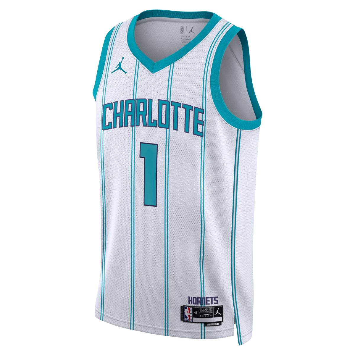 Unisex LaMelo Ball Charlotte Hornets Association Edition Swingman NBA Basketball Jersey - White - view 2