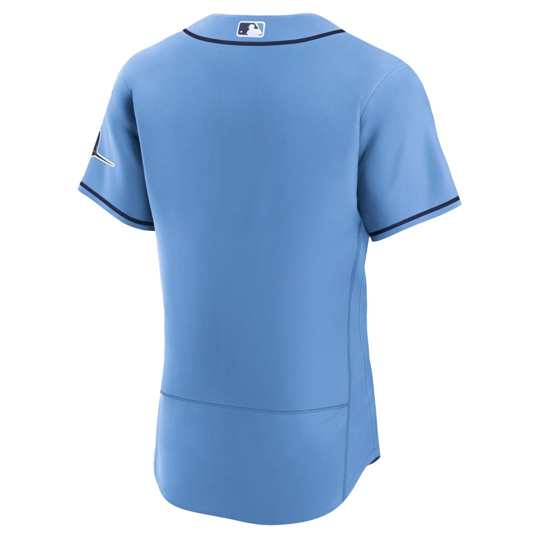 Men's Tampa Bay Rays Light Blue Alternate MLB Baseball Jersey - view 3