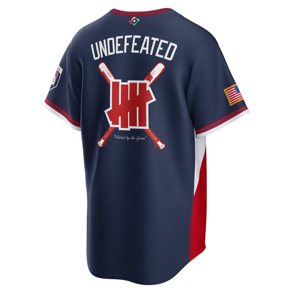 Men's USA Baseball Navy 2026 World Baseball Classic Stadium MLB Baseball Jersey - view 3