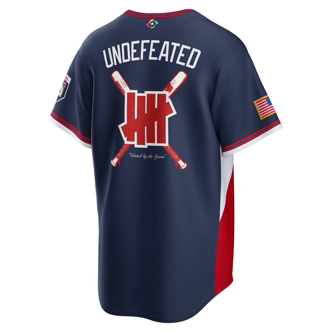 Men's USA Baseball Navy 2026 World Baseball Classic Stadium MLB Baseball Jersey - view 3