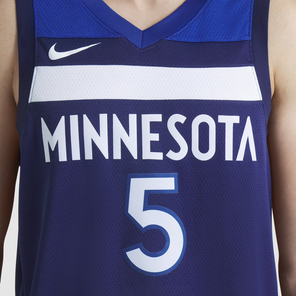 Unisex Minnesota Timberwolves Replica Icon Swingman NBA Basketball Jersey - view 9
