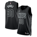 Unisex Julius Randle Brooklyn Nets Statement Edition Swingman NBA Basketball Jersey - Black - view 1