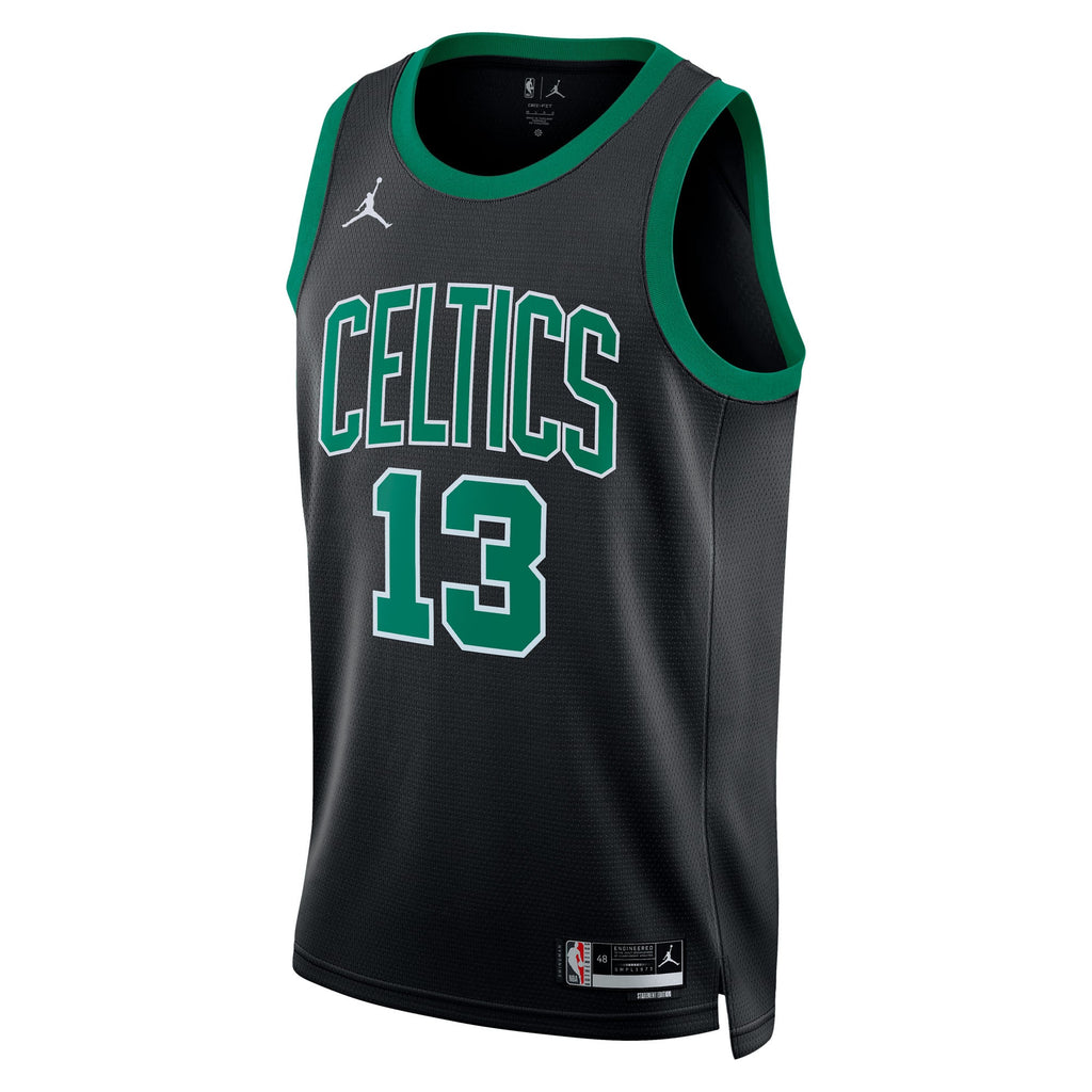Unisex Paul George Boston Celtics Statement Edition Swingman NBA Basketball Jersey - Black - view 3